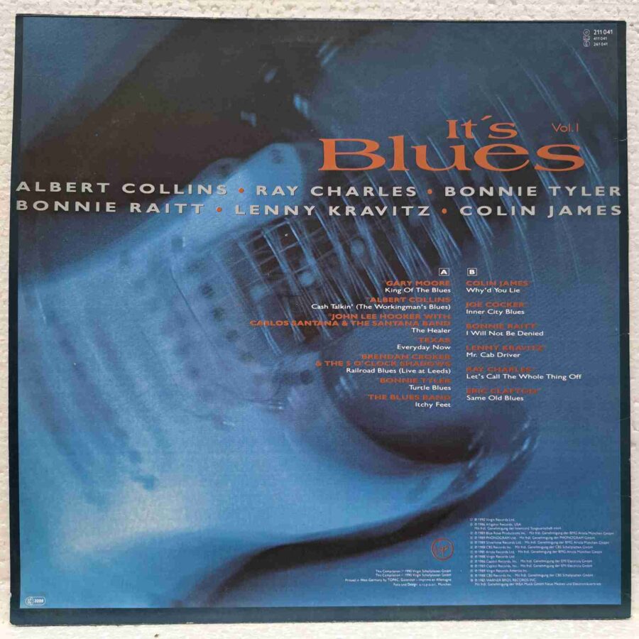 It's Blues Vol. I sku8 (2) It's Blues Vol. I - Disc Vinil LP VG EX