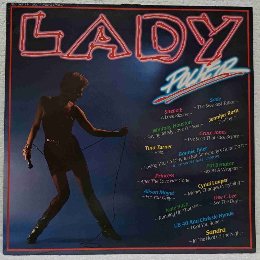 Lady Power sku8 (3) Lady Power - Disc Vinil LP EX B 40 And Chrissie Hynde Kate Bush Cyndi Lauper Sade Sandra ...