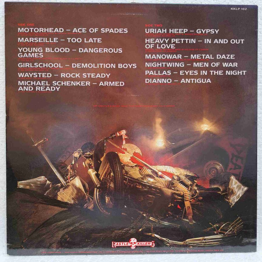 Metal Killers II - Disc Vinil Maxi-Single EX SKU8 (2) Metal Killers II - Disc Vinil Maxi-Single EX