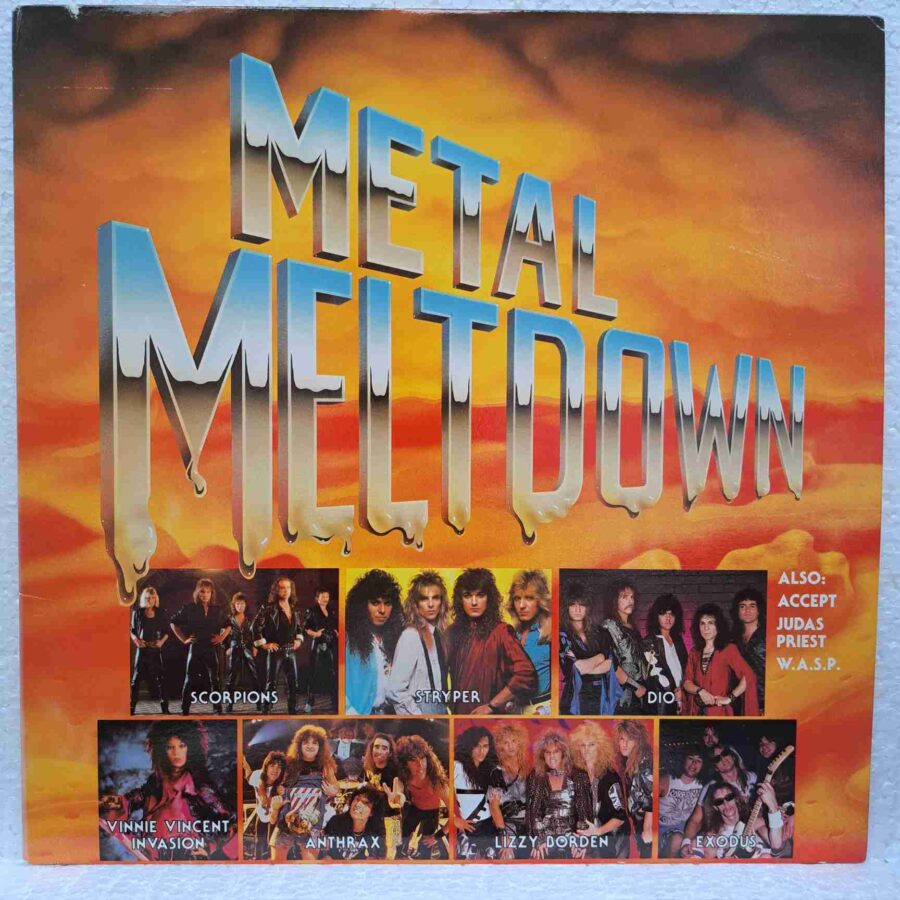 Metal Meltdown - Disc Vinil LP VG EX USA SKU8 (3) Metal Meltdown - Disc Vinil LP VG EX USA