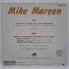 Mike Mareen – Don't Talk To The Snake Disc Vinil Maxi EX SKU8 (2) Mike Mareen – Don't Talk To The Snake Disc Vinil Maxi EX