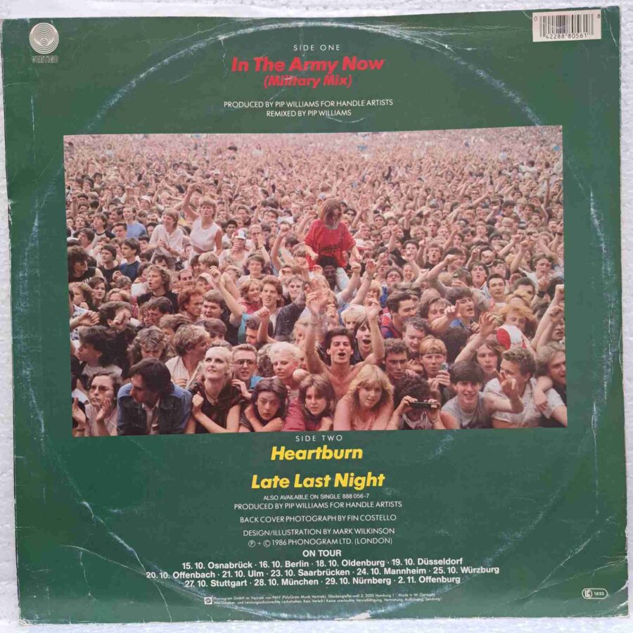 Status Quo – In The Army Now SKU5 (3) Status Quo – In The Army Now - Disc Vinil MAXI 45 RPM VG VG+