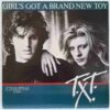 T.X.T. – Girl's Got A Brand New Toy (Extraordinary D.J.-Mix) - Disc Vinil MAXI 45 RPM VG+