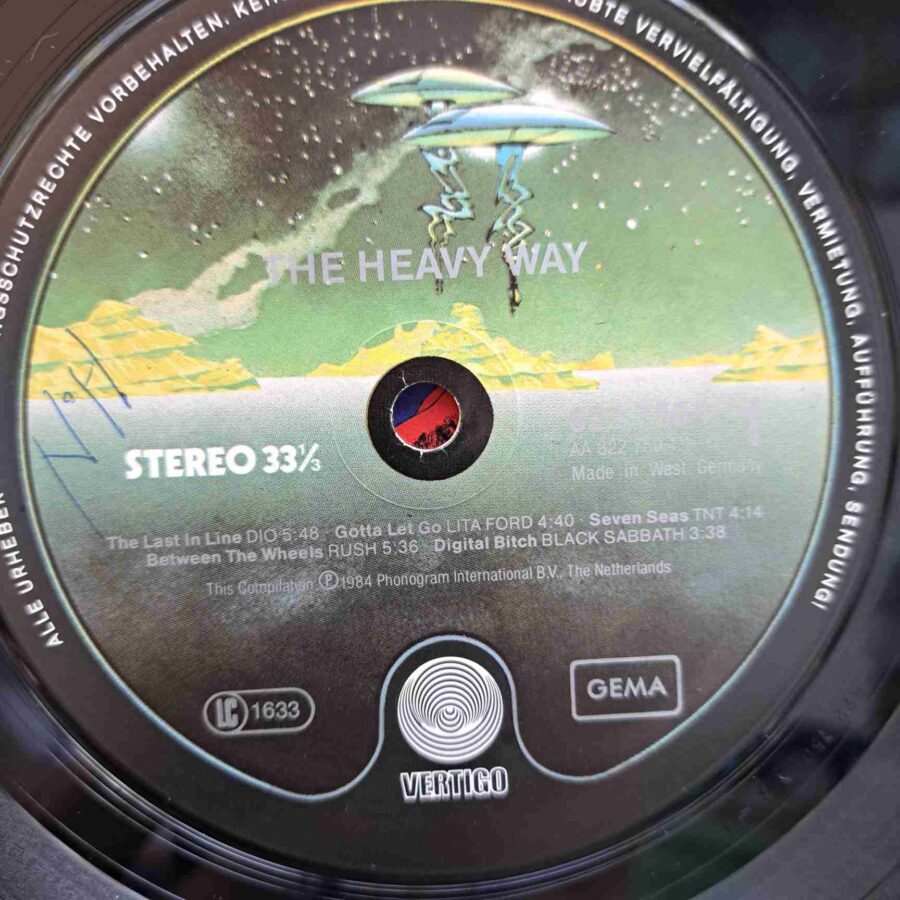 The Heavy Way - Disc Vinil LP EX SKU8 The Heavy Way - Disc Vinil LP EX