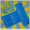 20 Top-Hits Made In Italy – Toto Cutugno, Pupo, Gianna Nannini, Ricchi & Poveri, Drupi - Disc Vinil LP VG