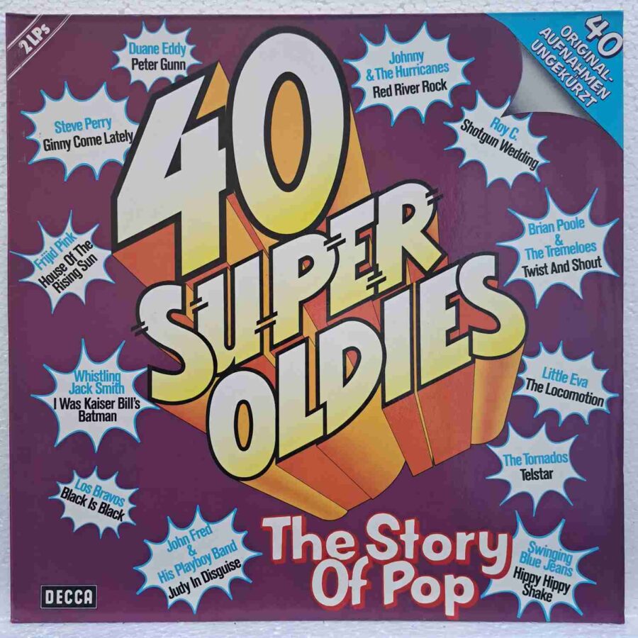 40 Super Oldies - The Story Of Pop – Disc Vinil sku5 (4) 40 Super Oldies - The Story Of Pop – Disc Vinil 2LP VG VG+