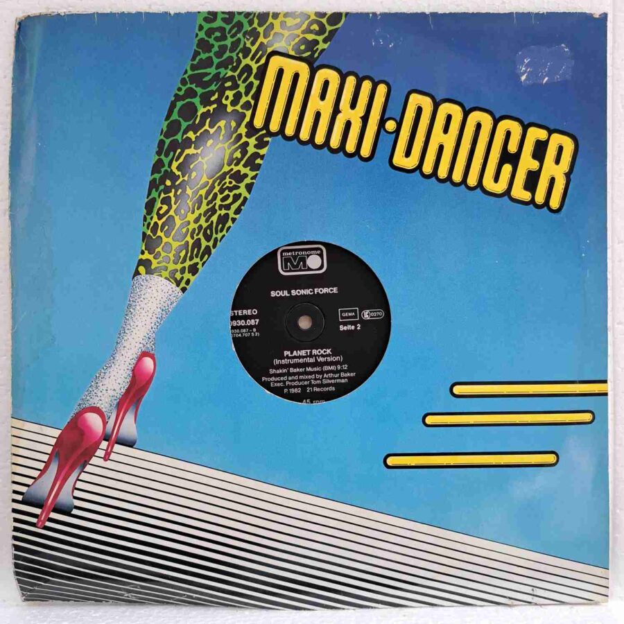 Afrika Bambaata & Soulsonic Force – Planet Rock SKU11 (1) Afrika Bambaata & Soulsonic Force – Planet Rock – Disc MAXI LP VG+