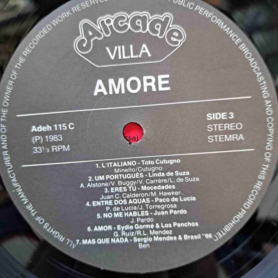 Amore - 28 Summer Love Songs SKU3 (4) Amore - 28 Summer Love Songs - Al Bano & Romina Power, Ricchi & Poveri, Adriano Celentano – Disc Vinil 2LP VG