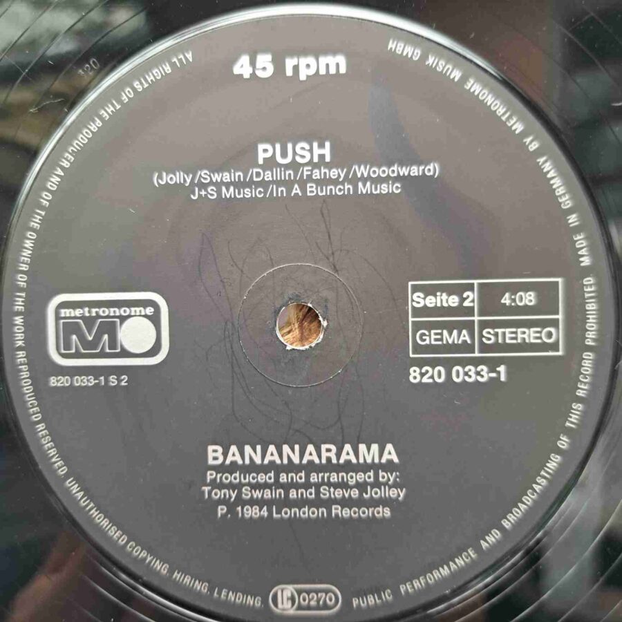 Bananarama – Robert De Niro's Waiting... SKU1 (1) Bananarama – Robert De Niro's Waiting... – Disc Vinil MAXI 45 RPM VG VG+