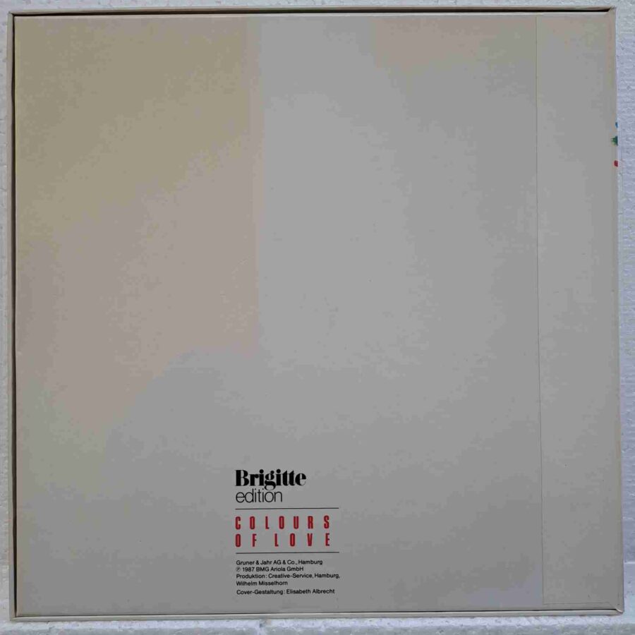 Colours Of Love - Box Set - Scorpions, Elvis Presley, Duran Duran, Tina Turner, James Brown, Joe Cocker - Disc Vinil 5LP VG+  Discuri Colorate