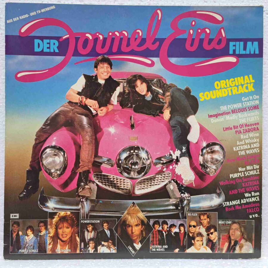 Der Formel Eins Film Original Soundtrack SKU3 (2) Der Formel Eins Film Original Soundtrack – Limahl, Falco, Disc Vinil LP VG