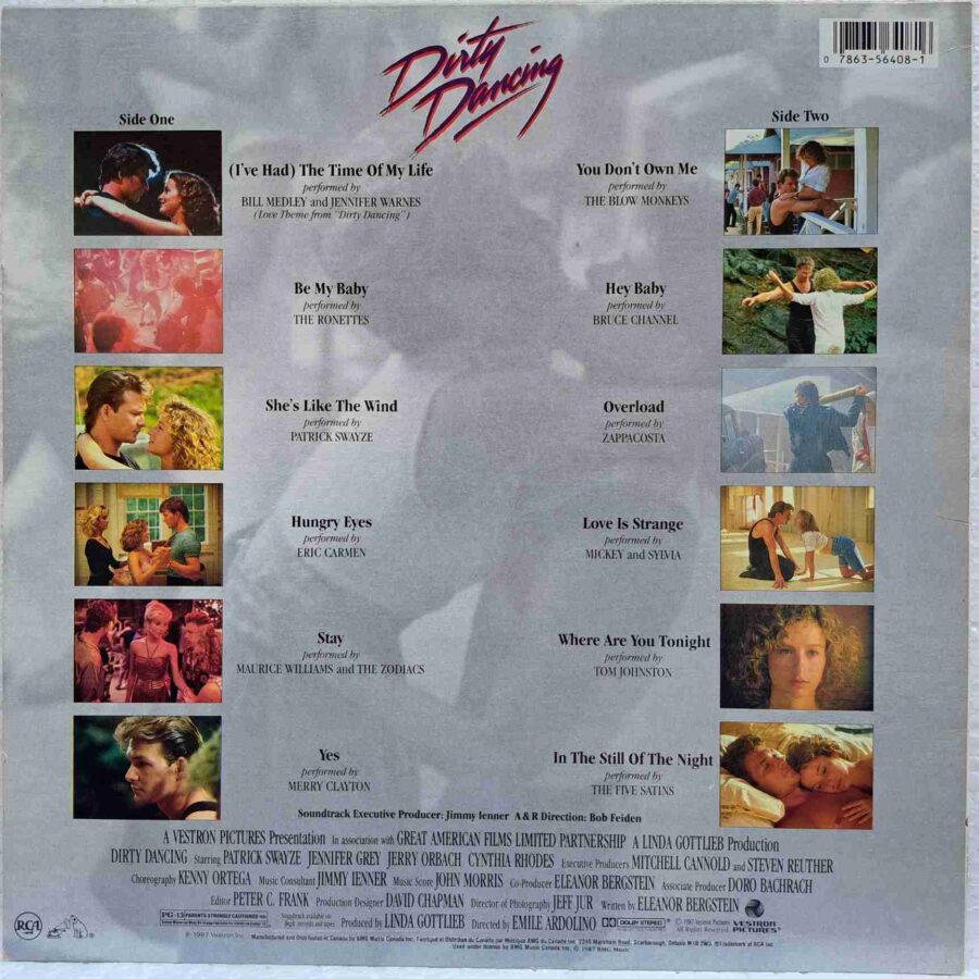 Dirty Dancing (Original Soundtrack From The Vestron Motion Picture) SKU2 (3) Dirty Dancing (Original Soundtrack From The Vestron Motion Picture) – Disc Vinil LP VG+