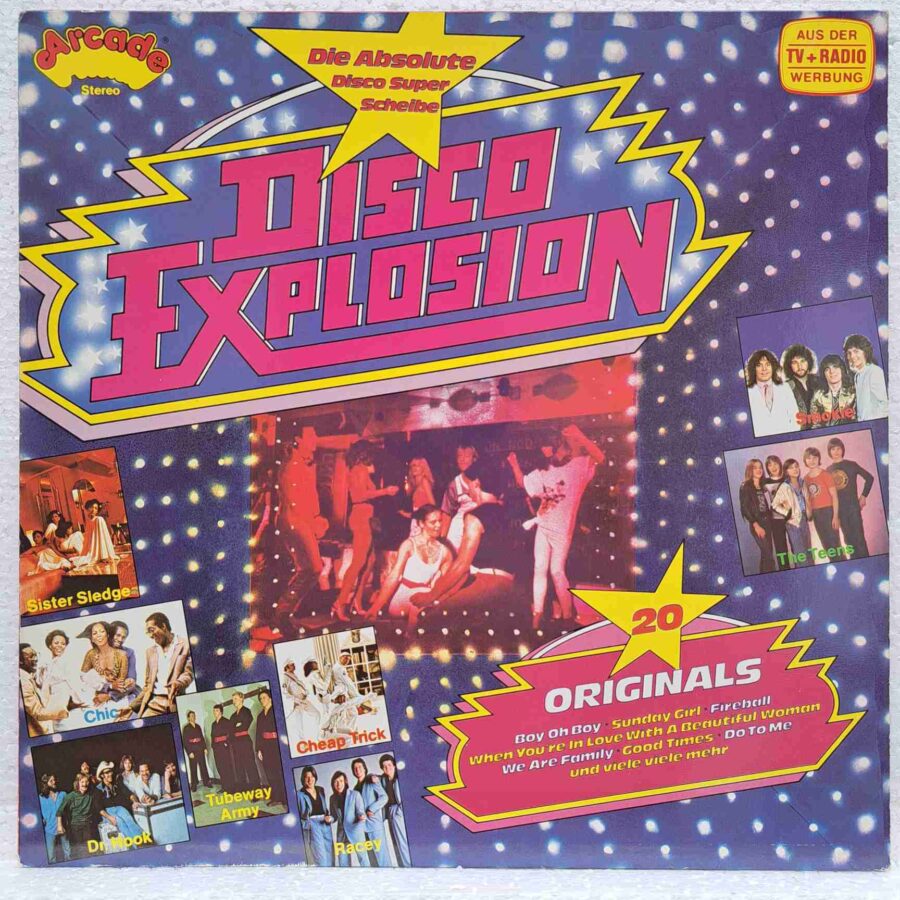 Disco Explosion – Smokie, Blondie, Supermax, Chic, The Alan Parsons Project - Disc Vinil LP VG VG+