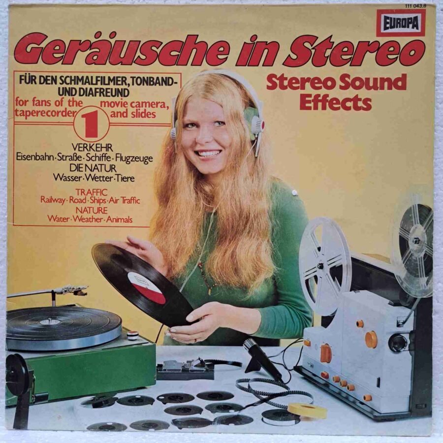 Geräusche In Stereo 1 – Disc Vinil LP VG VG+ SKU1 (2) Geräusche In Stereo 1 – Disc Vinil LP VG VG+