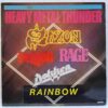 Heavy Metal Thunder SKU11 (2) Heavy Metal Thunder - Rainbow, Saxon, Dokken, Demon - Disc Vinil LP VG+