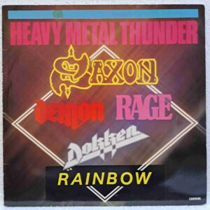 Heavy Metal Thunder - Rainbow, Saxon, Dokken, Demon - Disc Vinil LP VG+