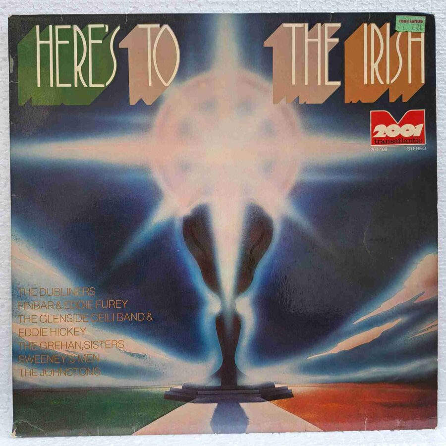 Here's To The Irish SKU3 (2) Here's To The Irish – The Dubliners, Finbar & Eddie Furey, Sweeney's Men, The Johnstons - Disc Vinil LP VG