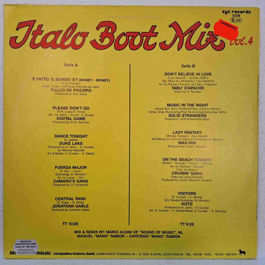 - Disc Vinil LP EX (copie)