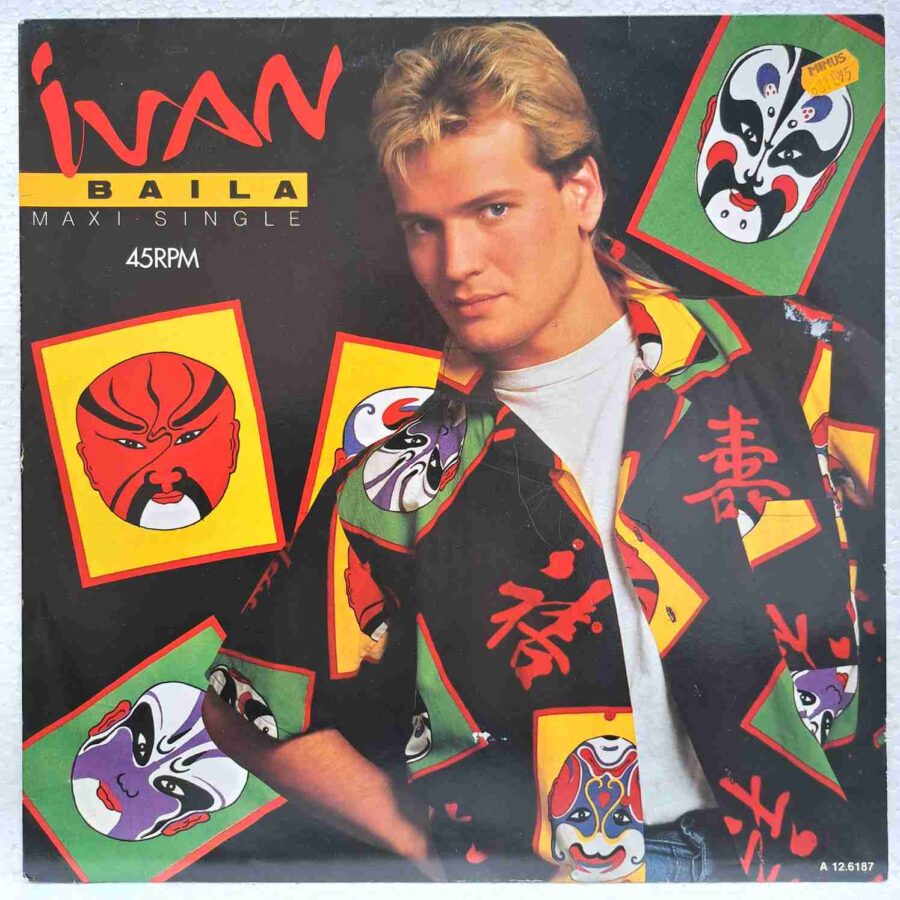 Ivan  – Baila  - Disc Vinil Maxi Single  EX
