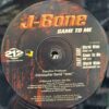 J-Bone – Same To Me - Disc Vinil Maxi Single sku8 J-Bone – Same To Me - Disc Vinil Maxi Single EX
