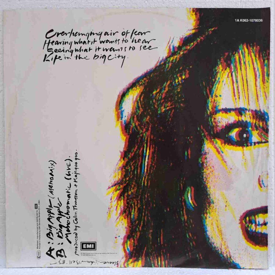 Kajagoogoo – Big Apple SKU11 (3) Kajagoogoo – Big Apple – Disc Vinil MAXI 45 RPM VG+