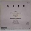 Koto – Dragon's Legend  - Disc Vinil MAXI EX