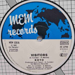 Koto – Visitors  - Disc Vinil Maxi Single EX
