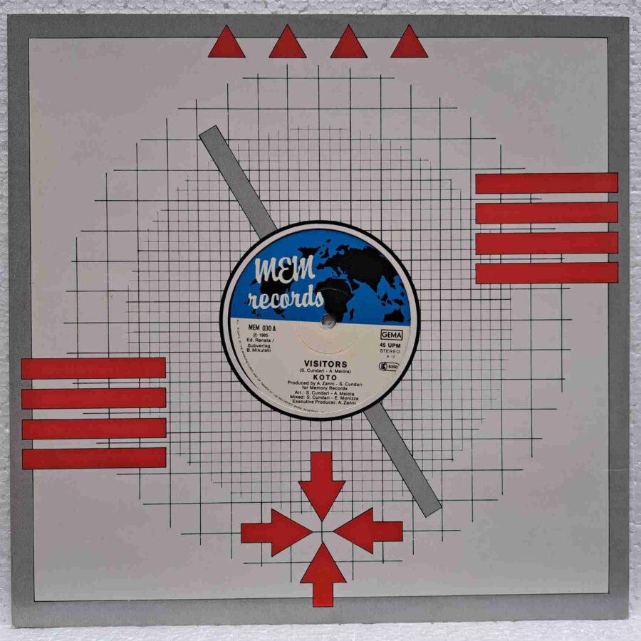 Koto – Visitors  - Disc Vinil Maxi Single EX
