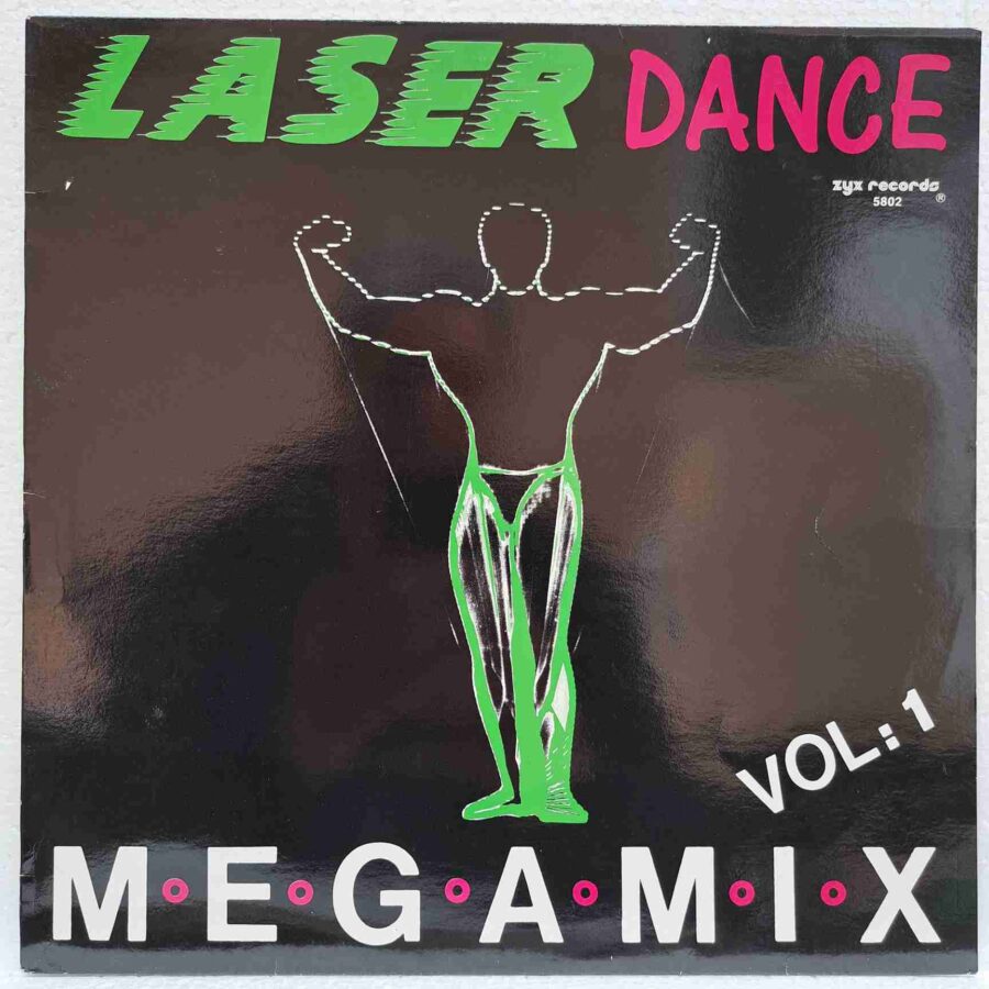Laserdance – Megamix Vol. 1 - Disc Vinil LP EX