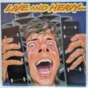 Live And Heavy SKU11 (2) Live And Heavy - Deep Purple, Black Sabbath, Whitesnake, Motorhead - Disc Vinil LP VG+