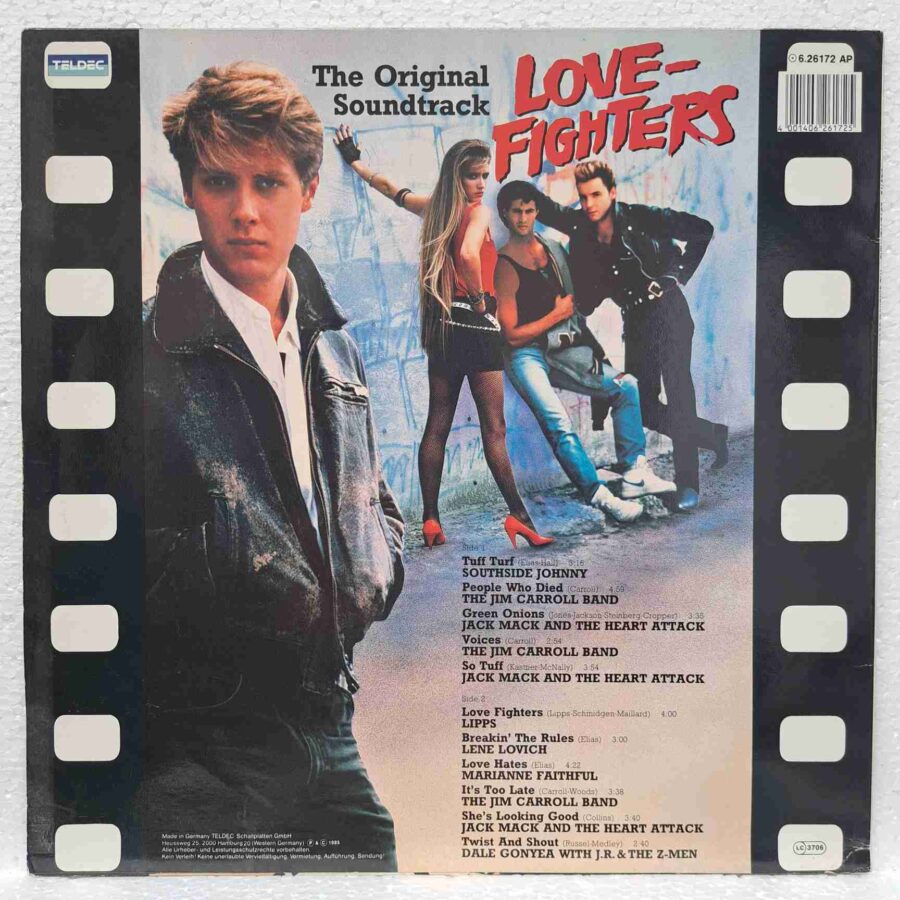 Love Fighters - The Original Soundtrack SKU1 (3) Love Fighters - The Original Soundtrack – Southside Johnny, Lipps, Dale Gonyea, Lene Lovich - Disc Vinil LP VG VG+
