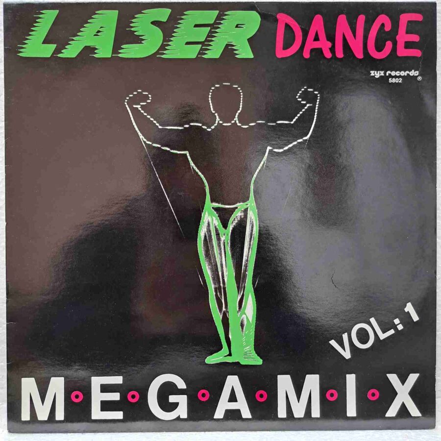 Megamix Vol. 1 SKU2 (2) Laserdance – Megamix Vol. 1 – Disc Vinil MAXI 45 RPM VG+