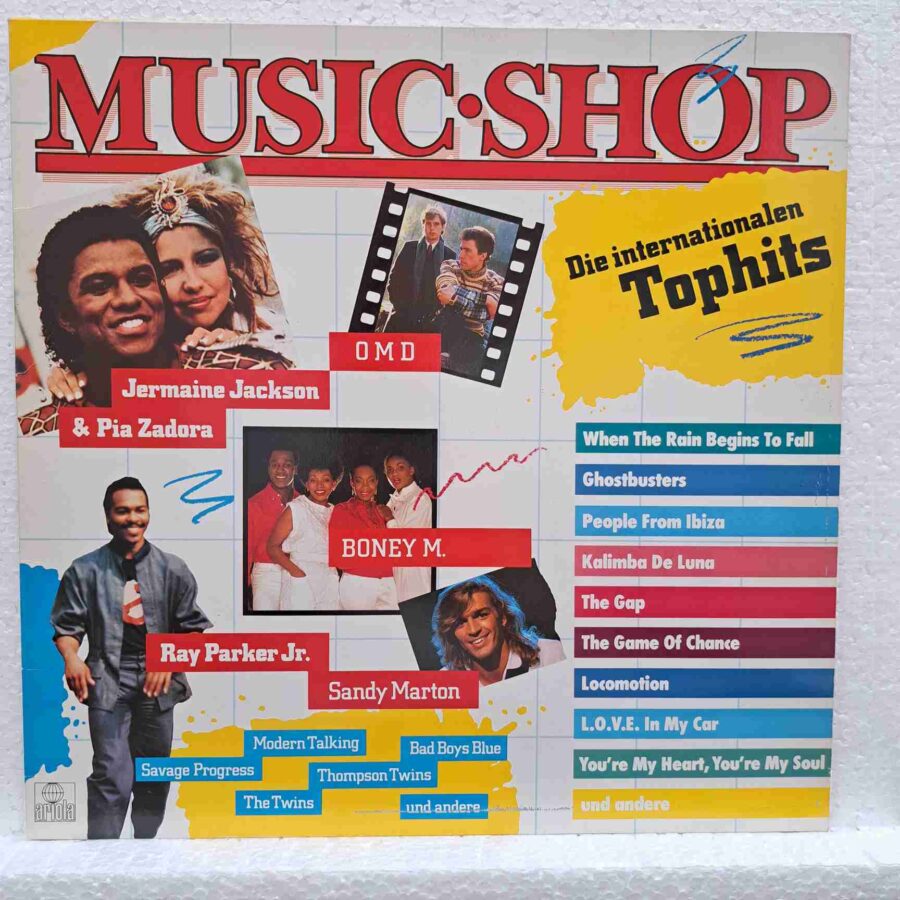 Music Shop - Modern Talking, Boney M, Bad Boys Blue, OMD - Disc Vinil LP EX