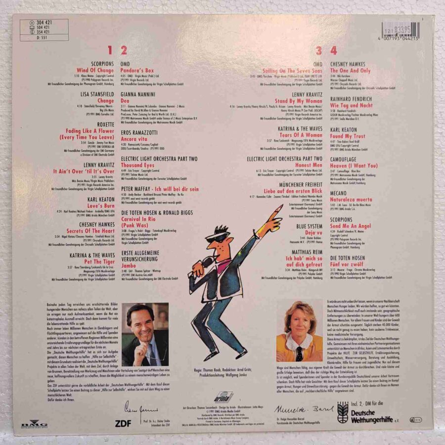 Peter's Pop Show – Scorpions, OMD, Lenny Kravitz, Roxette, Blue System -  Disc Vinil 2LP VG+