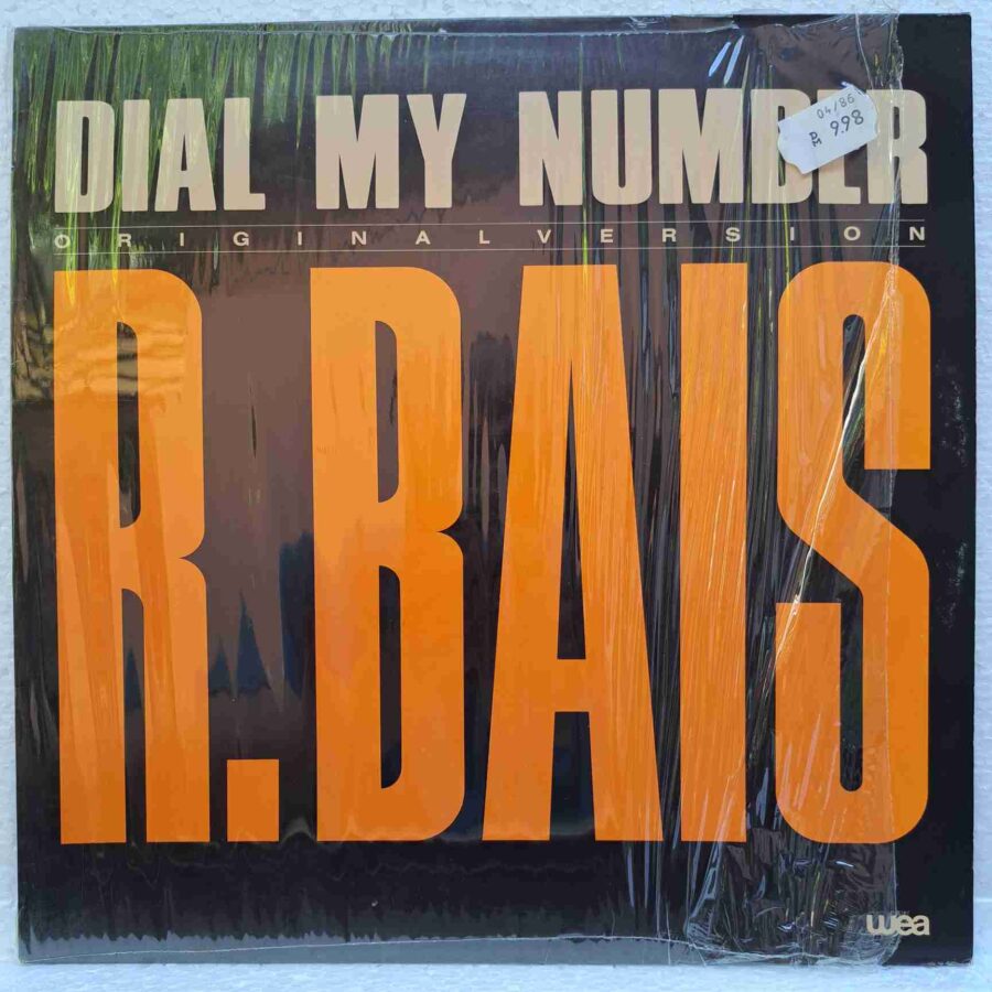 R. Bais – Dial My Number (Original Version) SKU11 (2) R. Bais – Dial My Number (Original Version) - Disc Vinil MAXI 45 RPM VG+