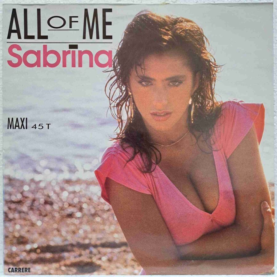 Sabrina – All Of Me - Disc Vinil Maxi Single sku8 (3) Sabrina – All Of Me - Disc Vinil Maxi Single EX