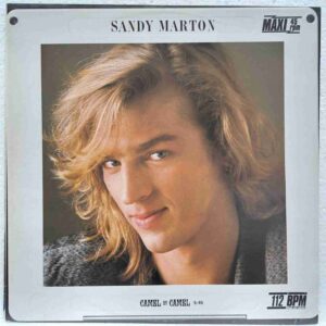 Sandy Marton – Camel By Camel   - Disc Vinil Maxi Single  EX   colorat verde transparent