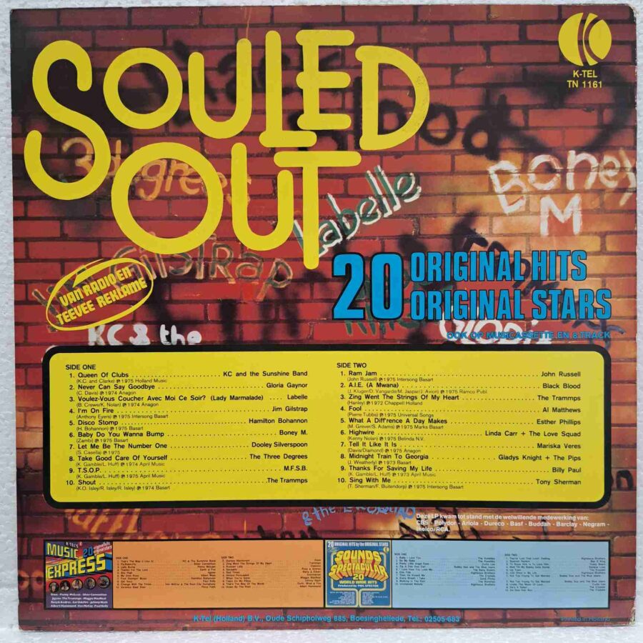 Souled Out – Disc Vinil LP VG VG+