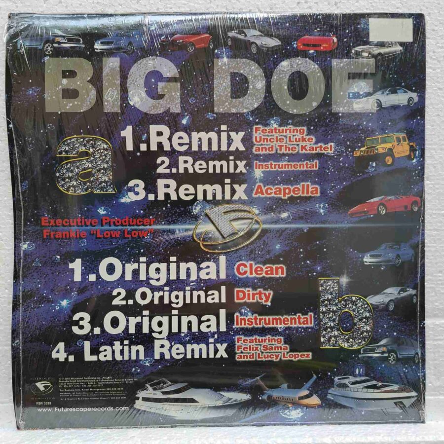Suicide  Featuring Uncle Luke And The Kartel  – Big Doe (Remix) - Disc Vinil MAXI VG US