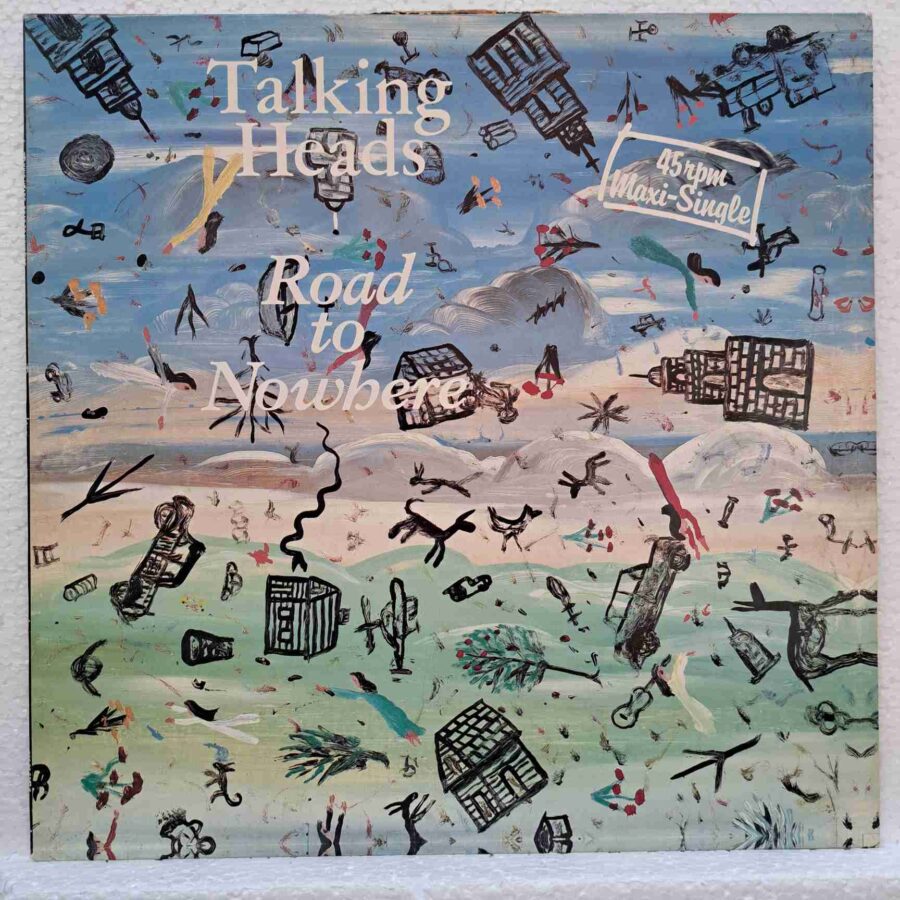Talking Heads – Road To Nowhere SKU3 (2) Talking Heads – Road To Nowhere - Disc Vinil MAXI 45 RPM VG