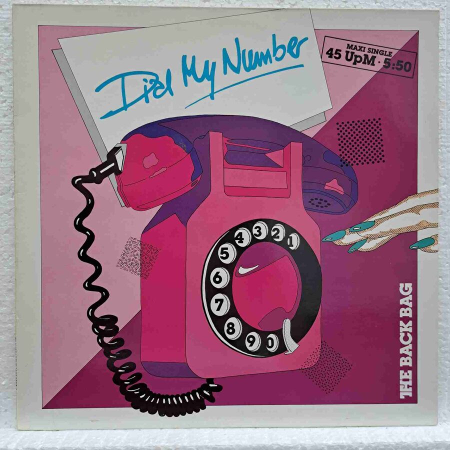 The Back Bag – Dial My Number - Disc Vinil Maxi Single  EX (copie)
