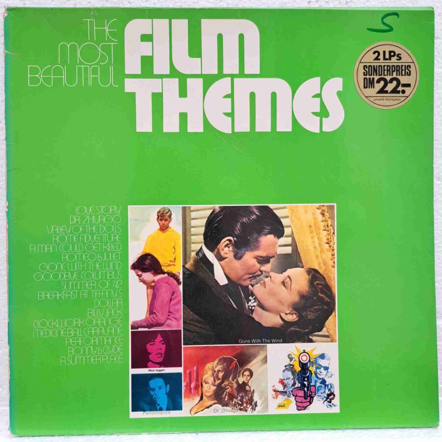 The Most Beautiful Film Themes SKU3 (2) The Most Beautiful Film Themes - Liberace, Michel Legrand, Quincy Jones, Frank Sinatra - Disc Vinil 2LP VG