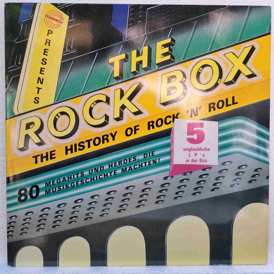 The Rock Box (The History Of Rock 'N' Roll)  - Disc Vinil 5LP  box set   EX