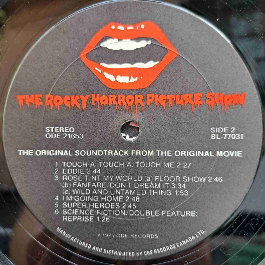 The Rocky Horror Picture Show Original Cast – The Rocky Horror Picture Show - Original Sound Track (1) The Rocky Horror Picture Show Original Cast – The Rocky Horror Picture Show - Original Sound Track – Disc Vinil LP VG VG+