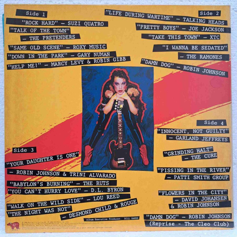 Times Square SKU1 (3) Times Square – Suzi Quatro, Roxy Music, The Cure, XTC, Talking Heads, The Ruts – Disc Vinil 2LP VG VG+ US