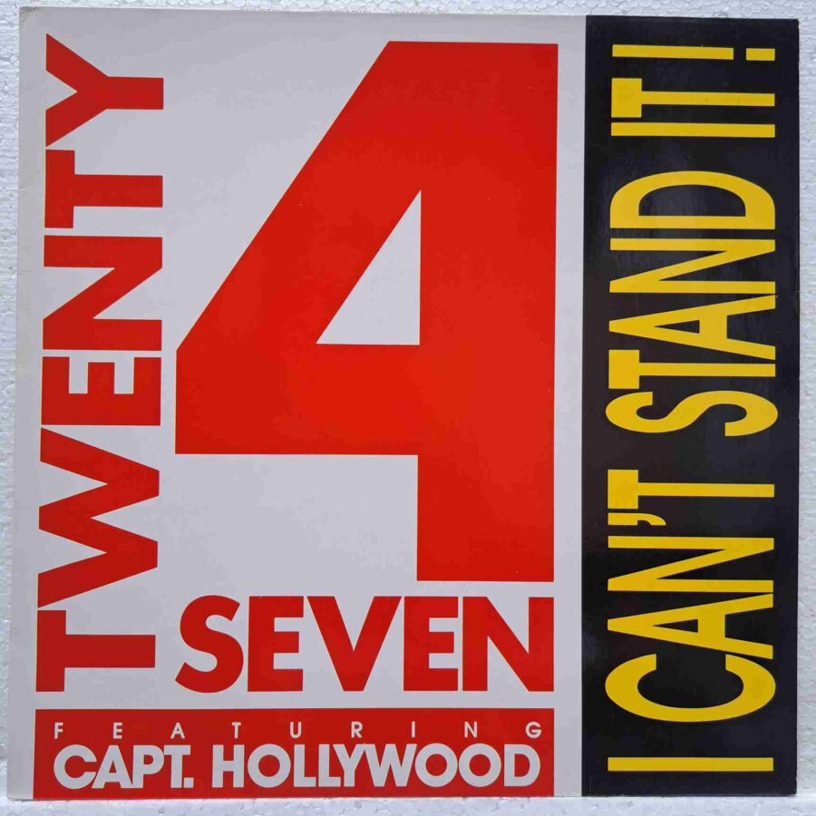 Twenty 4 Seven Featuring Capt. Hollywood – I Can't Stand It! SKU13 (2) Twenty 4 Seven Featuring Capt. Hollywood – I Can't Stand It!- Disc VINIL MAXI 45 RPM VG+