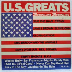 U.S. Greats SKU11 (2) U.S. Greats – Elton John, Al Wilson, Bobby Bloom, Lou Christie, Gloria Gaynor - Disc Vinil LP VG+