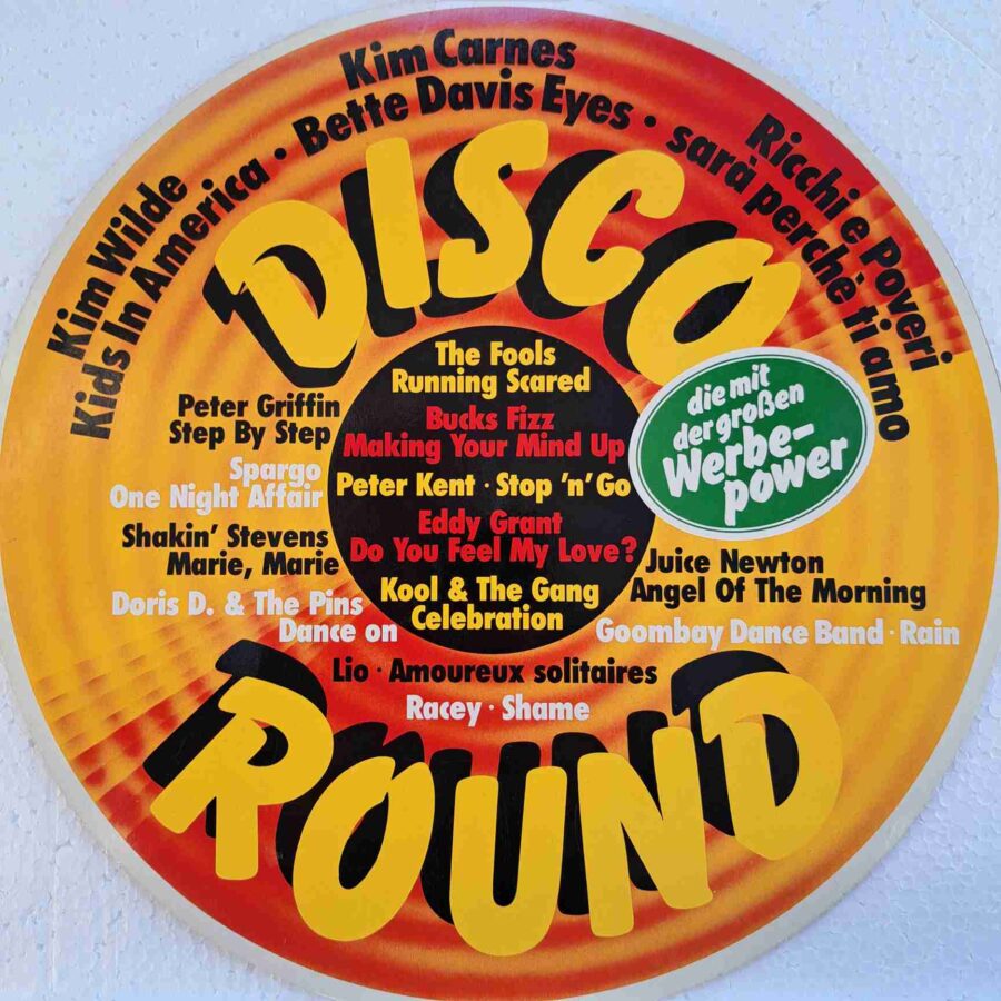 Disco Round SKU4 (2) Disco Round - Kim Carnes, Kool & The Gang, Kim Wilde, Ricchi E Poveri, Eddy Grant - Disc VINIL LP VG+