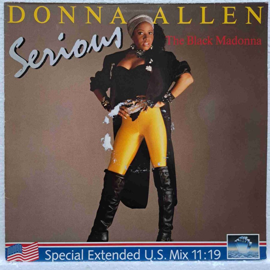 Donna Allen – Serious (Special Extended U.S. Mix) SKU13 (2) Donna Allen – Serious (Special Extended U.S. Mix) - Disc VINIL MAXI 45 RPM VG+
