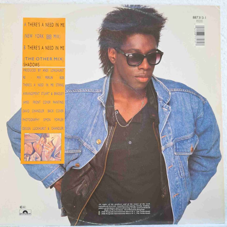 Geoffrey Williams – There's A Need In Me SKU4 (3) Geoffrey Williams – There's A Need In Me - Disc VINIL Single VG+